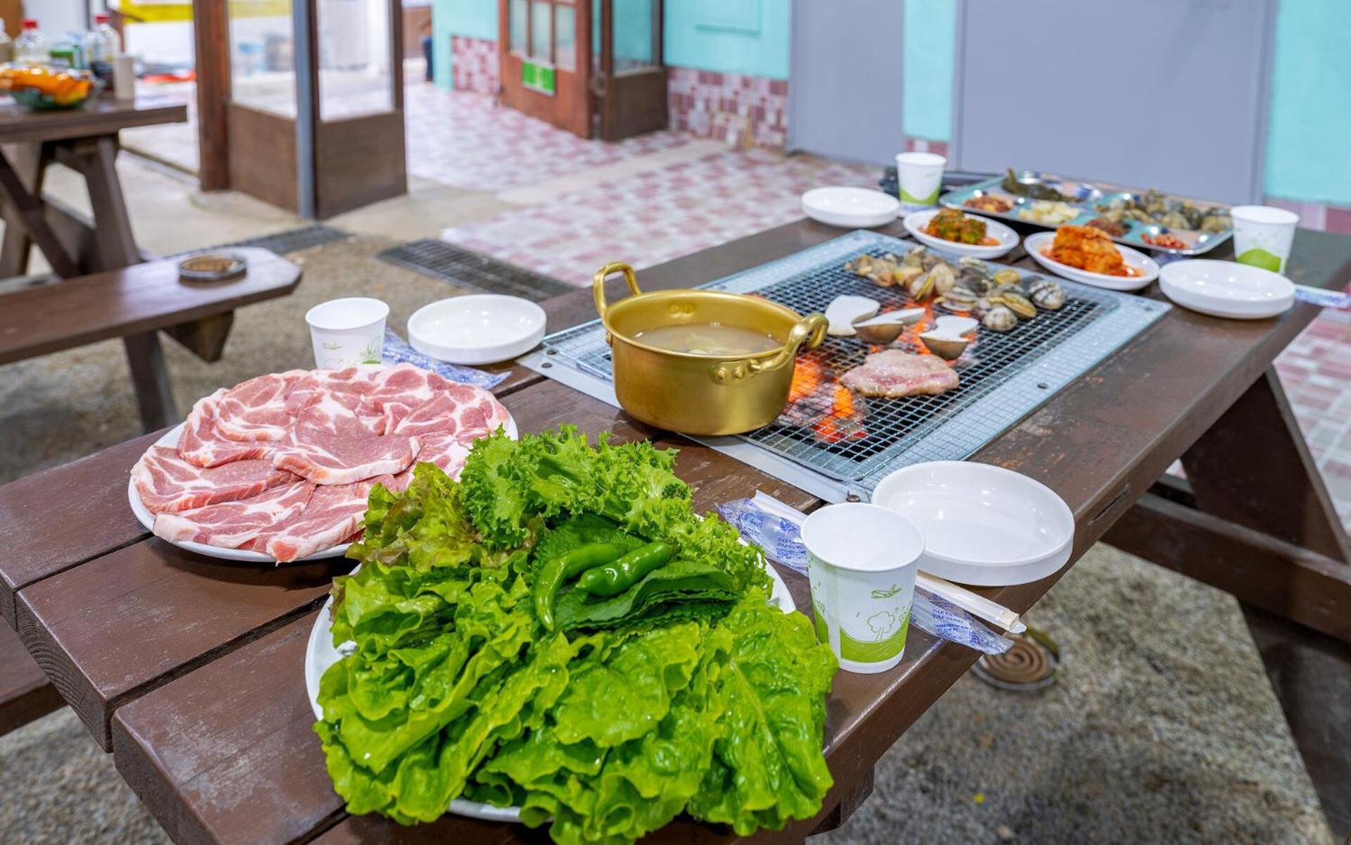 Taean Anmyeondo Li Syuchae Pension Buitenkant foto