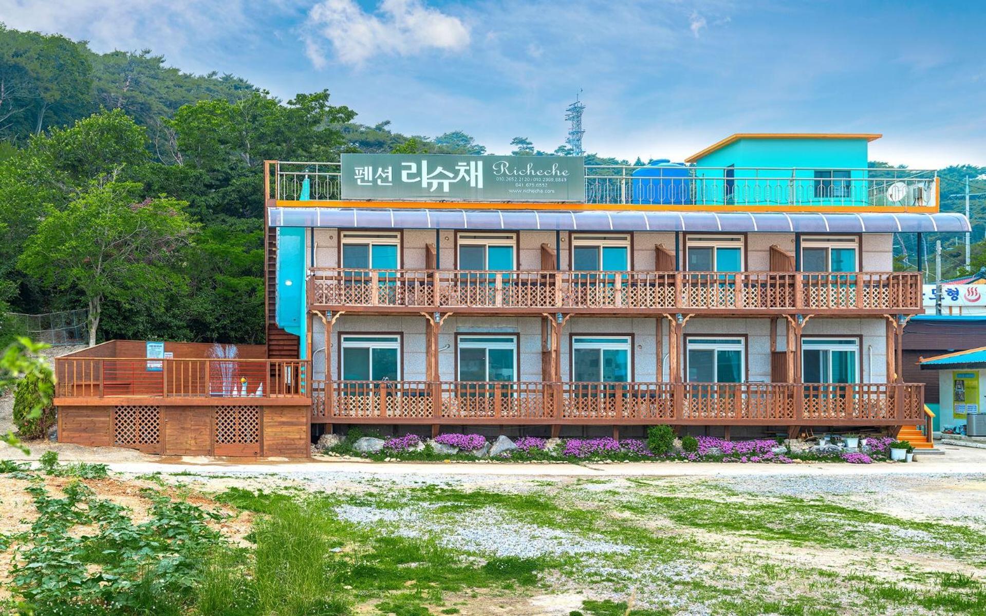 Taean Anmyeondo Li Syuchae Pension Buitenkant foto